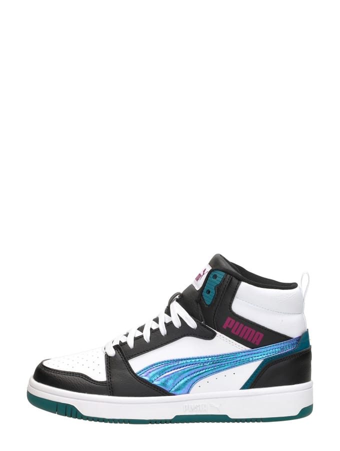 Puma Rebound V6 Mid Bouncy Sky Sneakers zwart - Dames