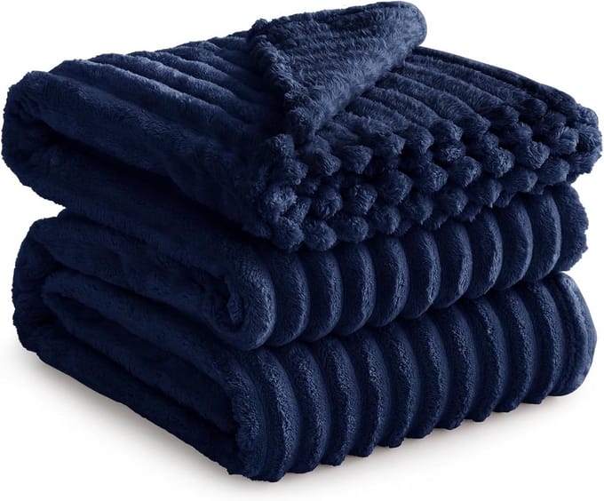 Fleece Blanket - Soft Plaid - Heated Blanket - Thermodeken