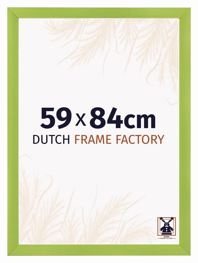 Fotolijst 59x84 cm - MDF - Groen - Praag