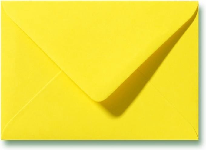 Envelop 12 x 18 Kanariegeel, 100 stuks