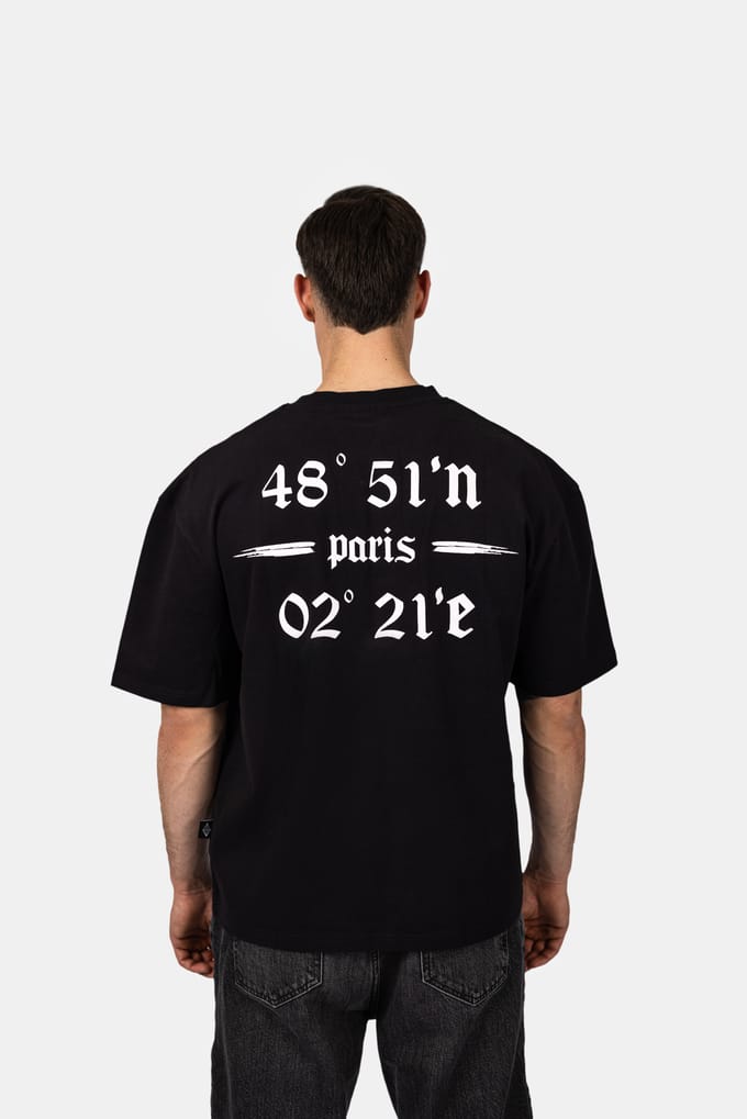 Crystal Paris Oversized T-shirt Coordinates