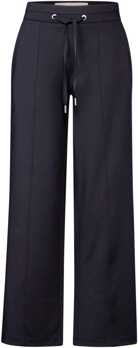 Street one - Broek - Maat 42 - Vrouwen - MARINE - polyester
