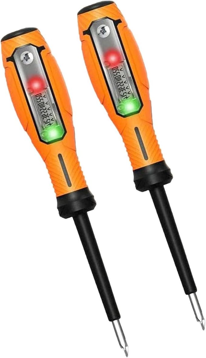 Digitale Spanningstester - Schroevendraaier - Elektrische Tests - 2-in-1 Functie - 80 Gram - Oranje