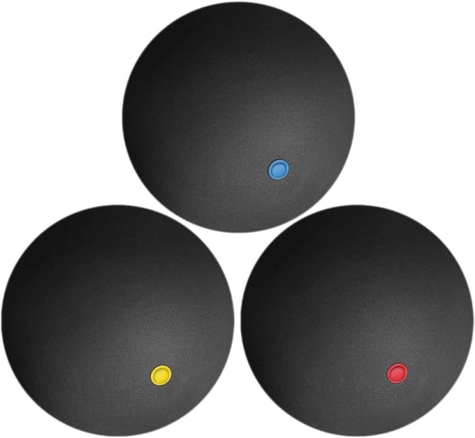 Rubberen Bouncy Balls - Squash Ballen - Sport Training - Robuuste Constructie - 3.9 cm Diameter - Diverse Kleuren
