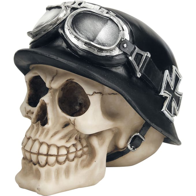 Nemesis Now - Gothic Schedel - Iron Cross Skull - voor Geen - standaard