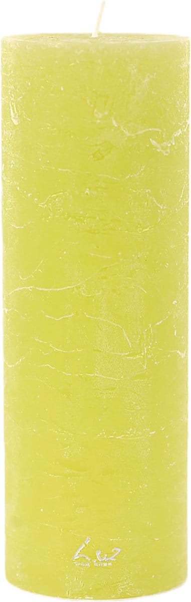 Rasteli Luz Your Kaars Cilinder Groen-Lime Groen D 7 cm H 20 cm