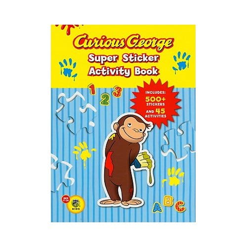 Curious George Super Sticker Activity Book - H.A. Rey