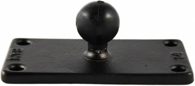 RAM Mount B-Kogel (25 mm) Aluminium Base Rechthoek 51 x 102 mm - RAM-B-202U-24