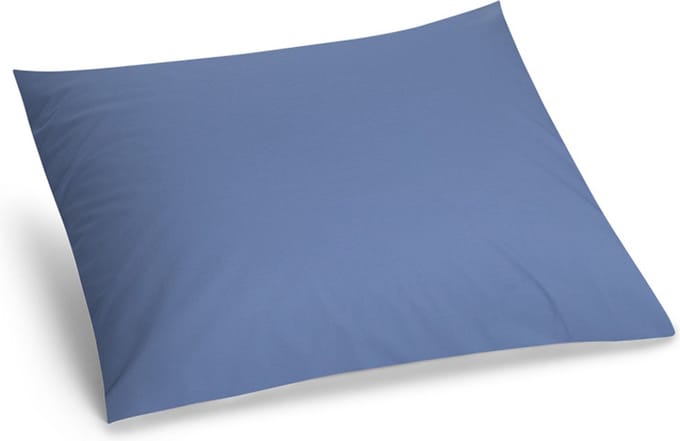 Yumeko kussensloop percal katoen sereen blauw 60x70 - Bio, eco & fairtrade - 1 stuk