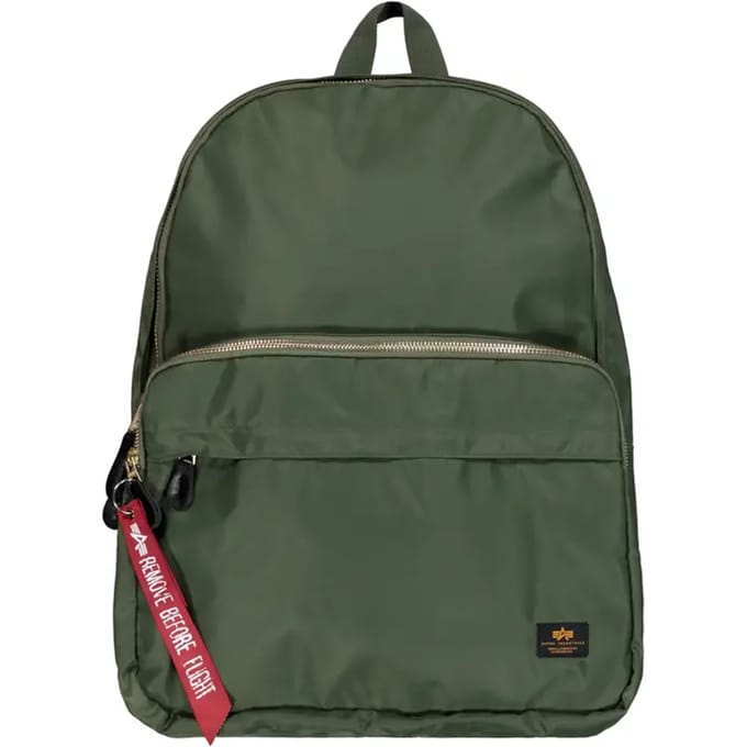 Alpha Industries Crew Backpack Groen