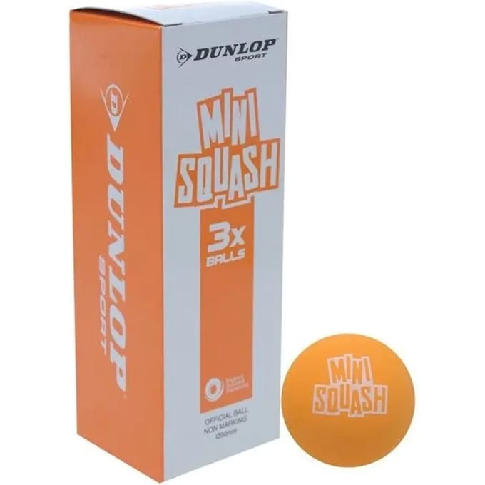Set van 3 squashballen Dunlop play