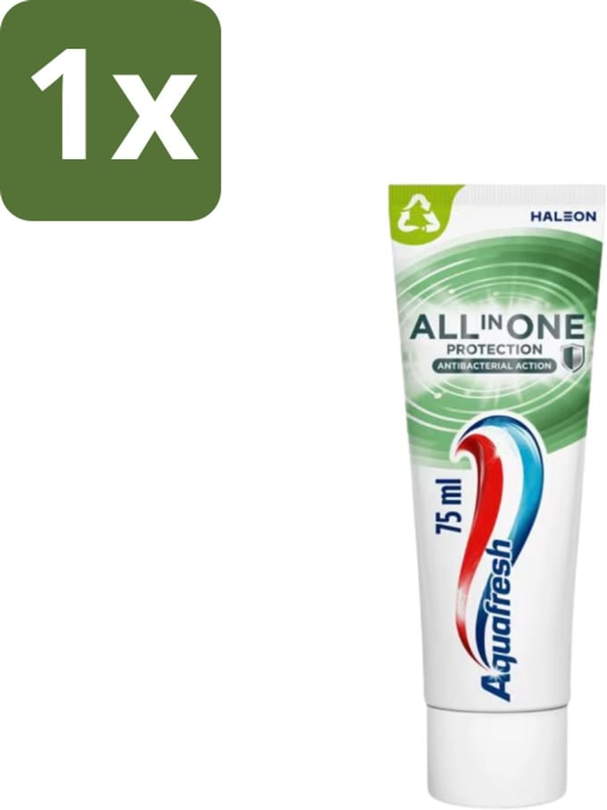 Aquafresh - Tandpasta - All In One Protection - Antibacterial Action - 75ml - 1 stuk