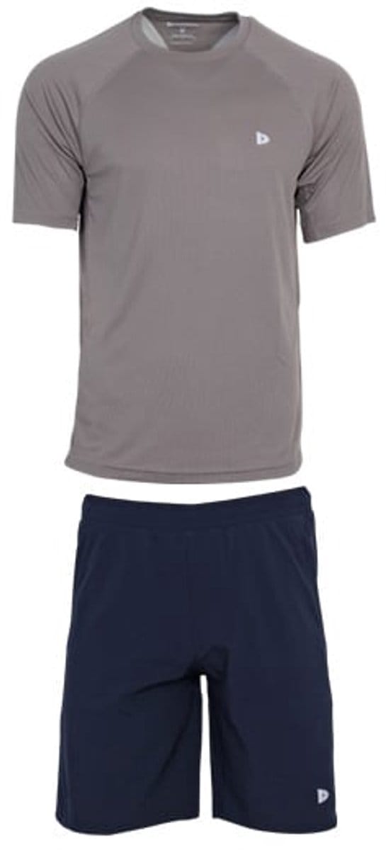 Donnay - Multi Sportset Jim - Trainingsset - Navy/Steel Grey (730) - maat S