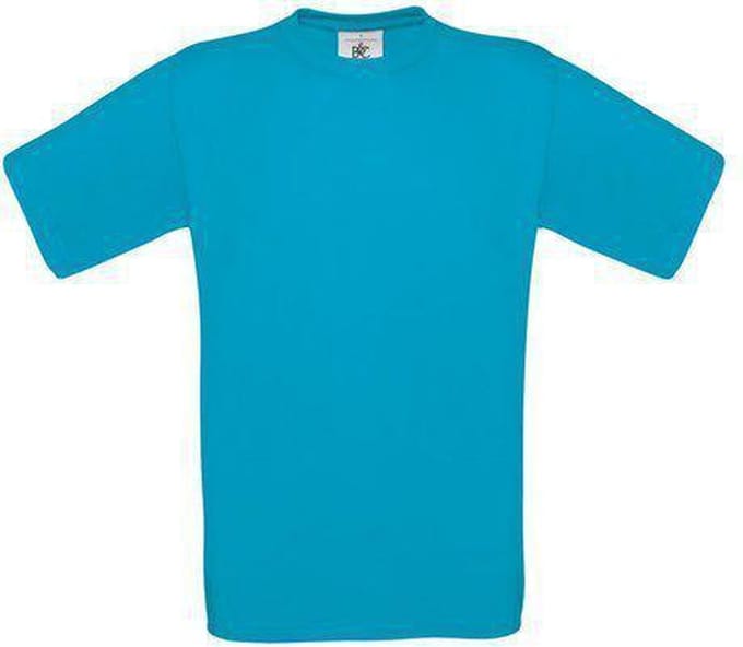 B&C Exact 150 Kids T-shirt Atoll Maat 3/4 (onbedrukt - 5 stuks)