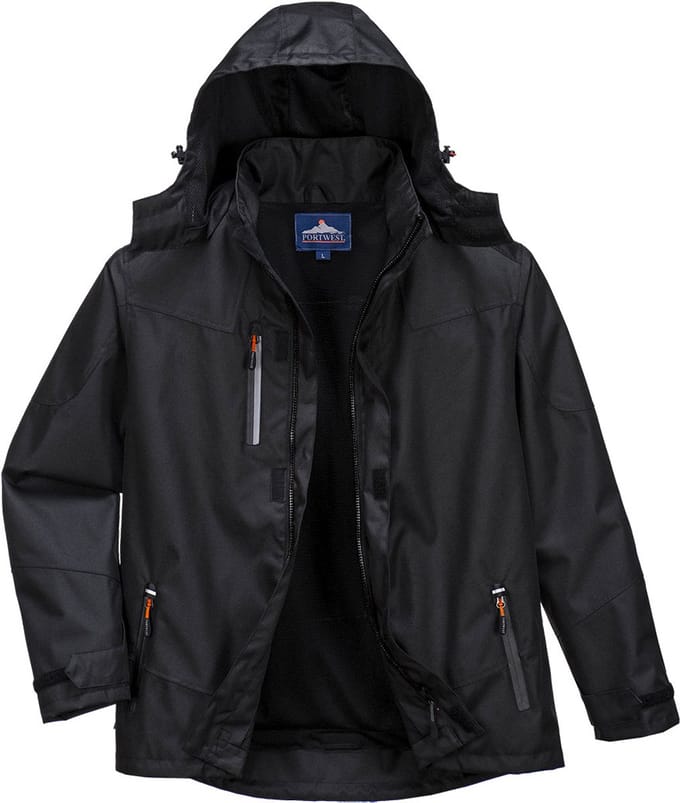 Portwest Regenjack S555 - Zwart - 4XL