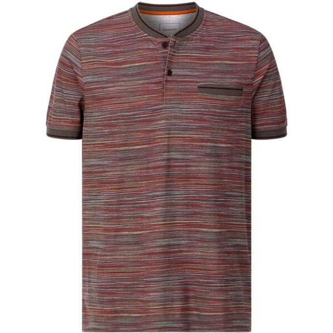 Babista herren T-Shirt - 64/66 - donkerrood - Plus Size