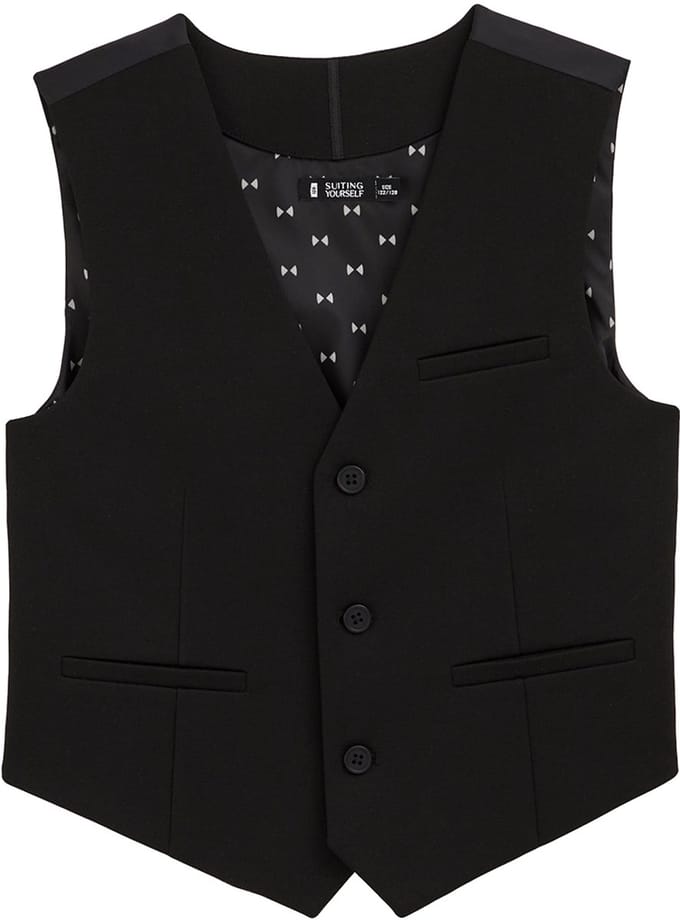 WE Fashion Jongens regular fit gilet met stretch