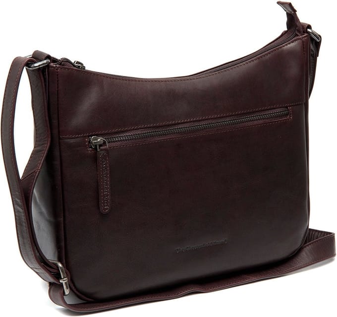 Chesterfield Loraine Waxed Pull Up Schoudertas - Bruin