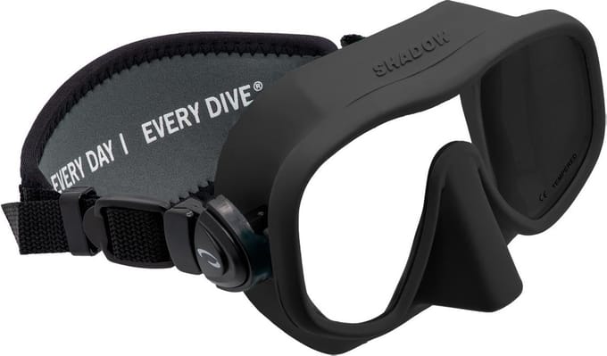 Oceanic Shadow - Zwembril - Duikbril - Volwassenen - Black