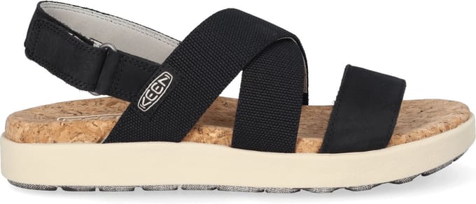 Keen - Elle Criss Cross Dames Sandalen Black/Birch - Maat 40