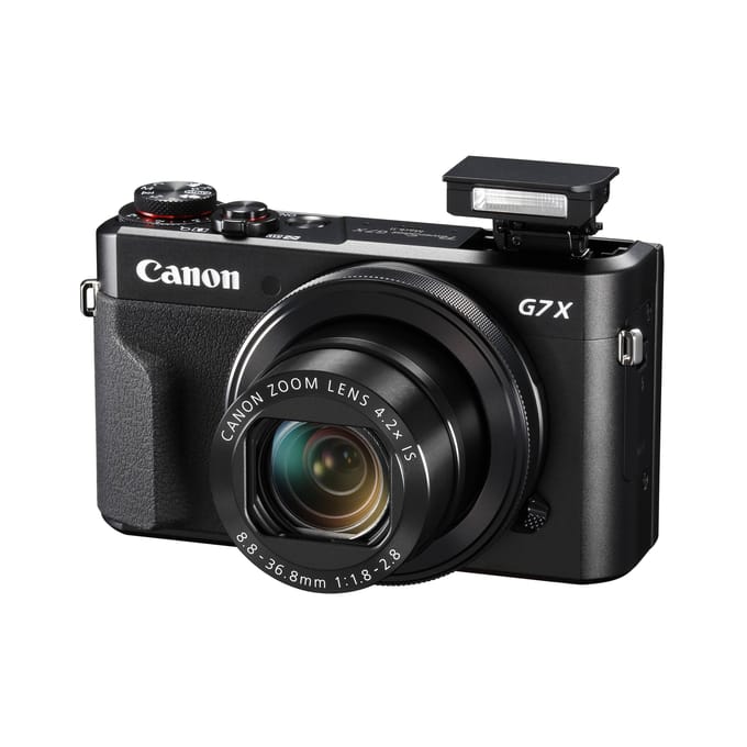 Canon PowerShot G7X Mark II zwart