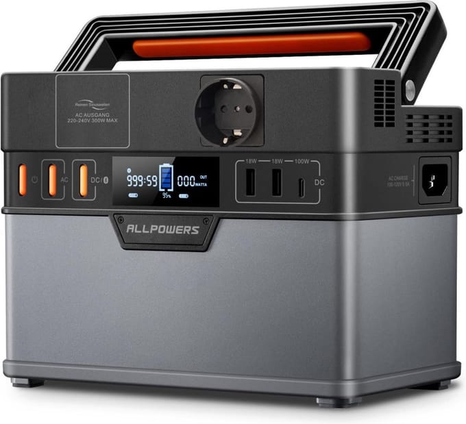 VELTRR® Powerstation - Powerbank - Stroomgenerator - Aggregaat