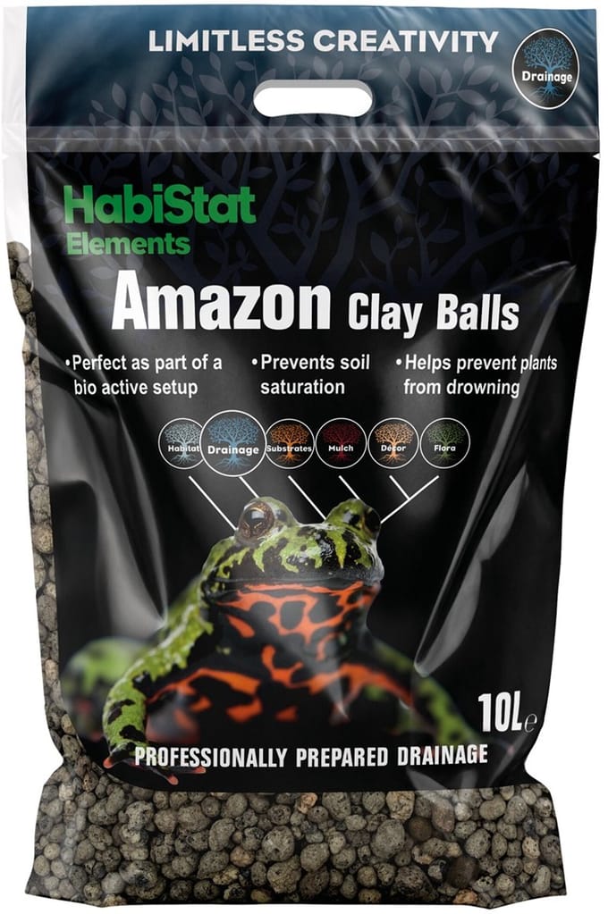 HabiStat Amazone Kleiballen - Clay Balls Terrarium
