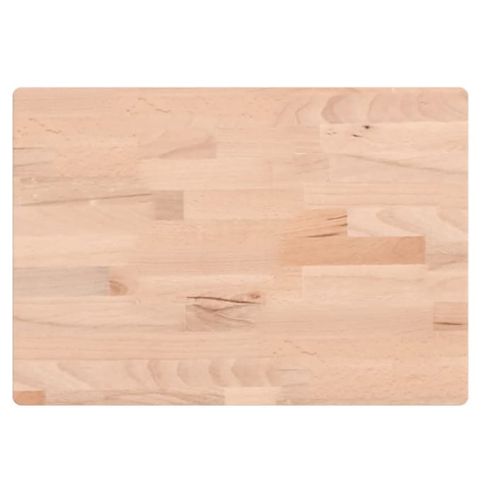vidaXL - Snijplank - 50x35x4 - cm - massief - beukenhout