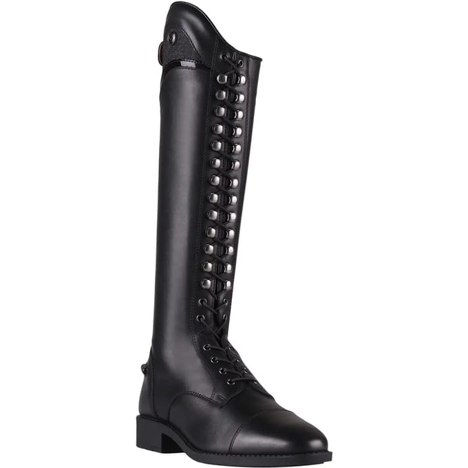 Qhp Rijlaars Hailey junior Black - 36 | Paardrijlaarzen