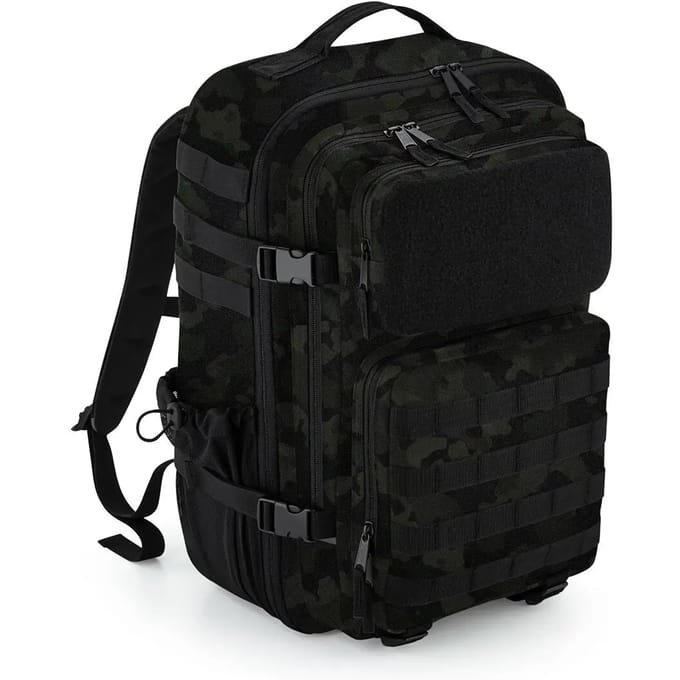 BagBase MOLLE Tactical 35L Backpack BG850 - COMBAT CAMO - 31 x 48 x 24 cm