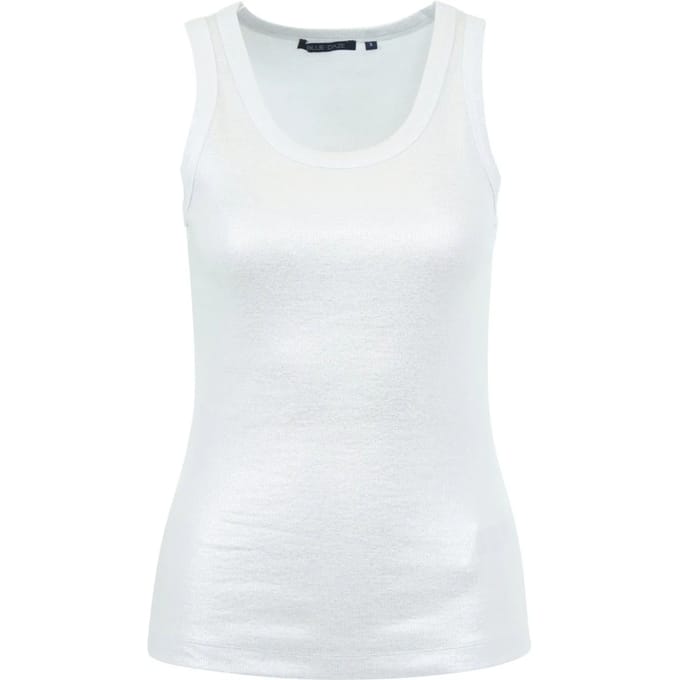 Summum Rib Tanktop (3s4873) Singlets Zilver Lisbon-5138