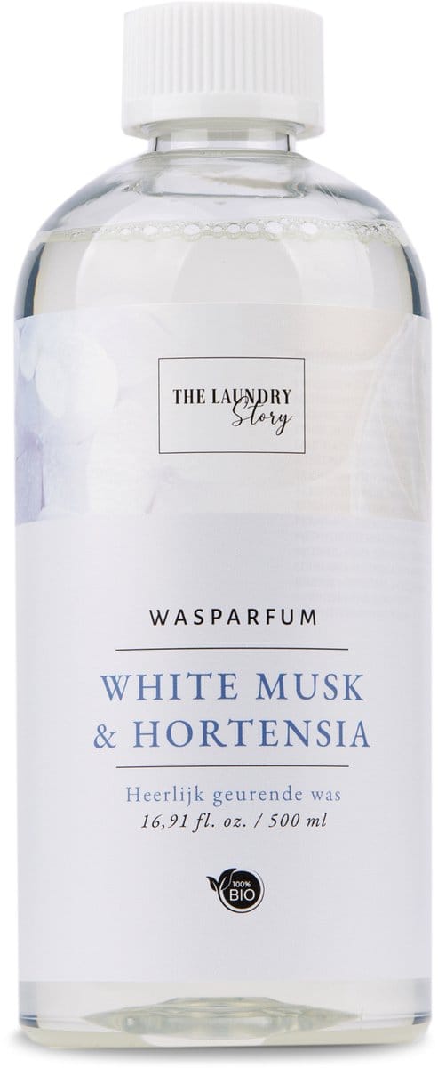 BIO Wasparfum White Musk & Hortensia - 100% biologisch