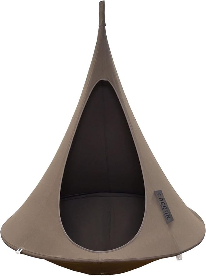 Comfortabele Hangstoel 120cm - Taupe Kleur