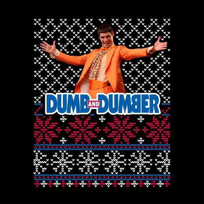 Dumb and Dumber Oh Look Frost! Sweatshirt - Black - S