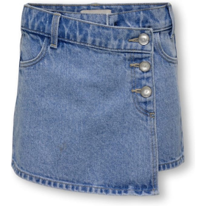 ONLY meisjes kids skort JENNY Medium Blue Denim