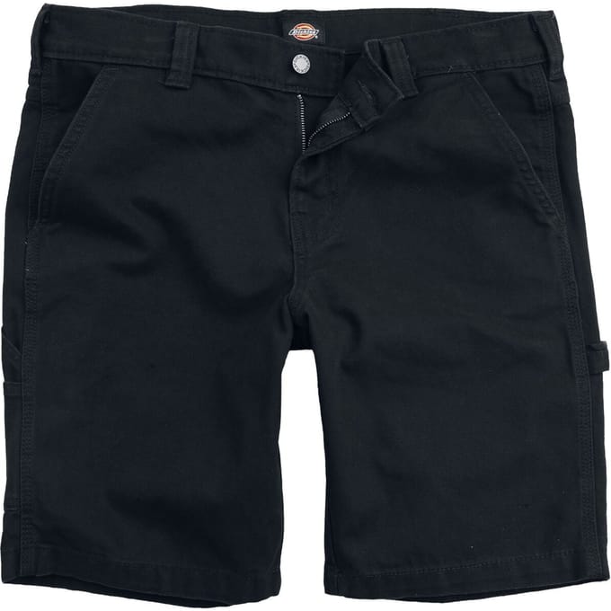 Dickies Shorts - CANVAS CARPENTER SHORT - 30 tot 36 - voor Mannen - zwart