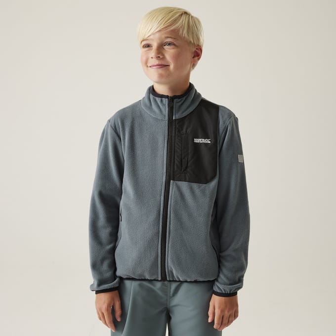 Kinder fleece met rits Regatta Frankie