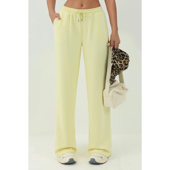 Zachte Modal Touch Wijdpijpen Sweatpants