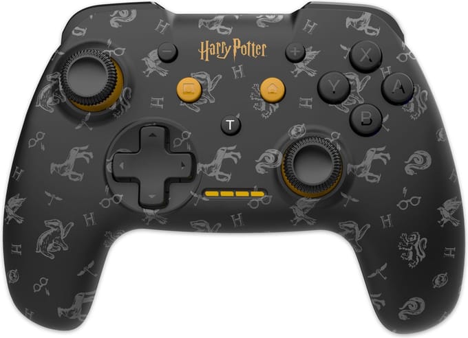 Trade Invaders Harry Potter - Draadloos Controller - Zwart - Wireless Controller - Nintendo Switch
