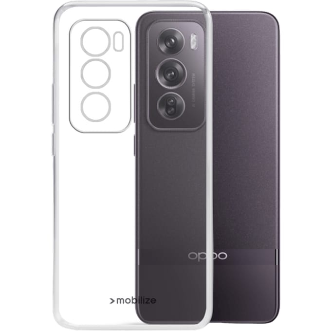 Mobilize OPPO Reno12 Pro Siliconen (TPU) Hoesje Transparant