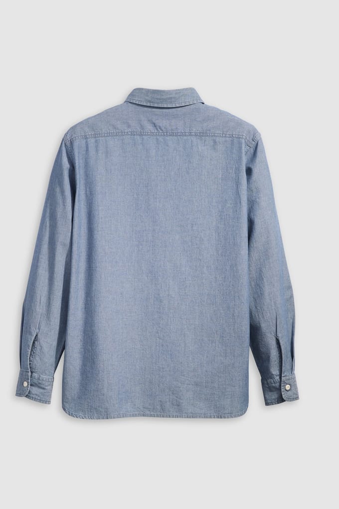 Levi's Classic Worker Overshirt Blue Taglia: M | Camicie Casual Outlet | Uomo | Blu