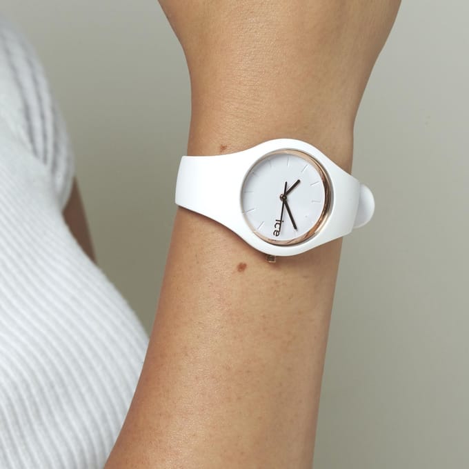 Ice-Watch Glam Small White horloge (38 mm) - Wit