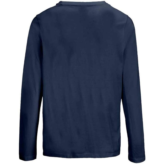 SOLS Dames/Dames Monarch T-shirt met lange mouwen (Marine)