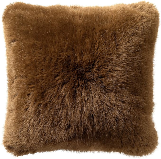 JULIA | sierkussen | 45x45 cm | Otter | bruin | Hoii | met luxe binnenkussen