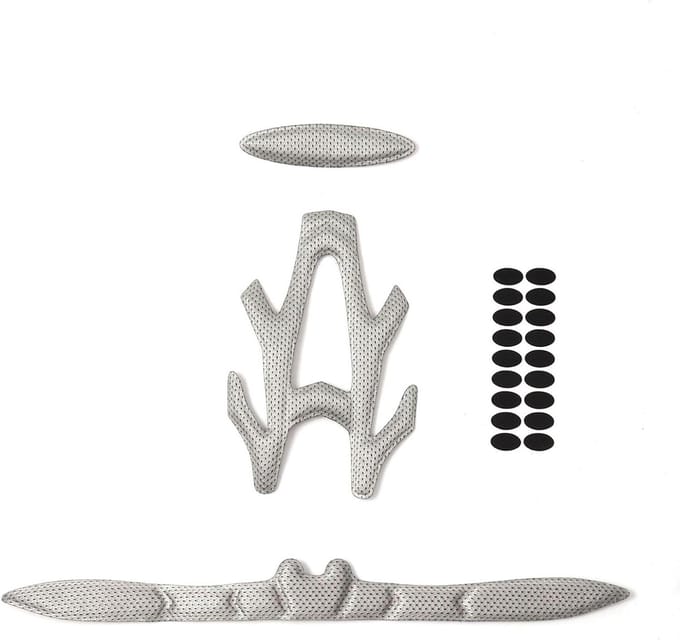 Helm Padding Kit - Helm Kussens - Helm Comfort - 21 Stuks Vervangingen - M - Grijs