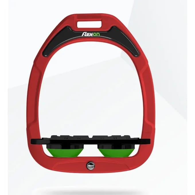 Platte Grip Zolen Rood/Zwart/Groen Flex-On Green Composite