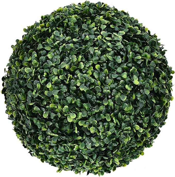 Kunstgras Bal - Buxus Bal - Decoratie Buiten - Weerbestendig - 36cm Diameter - Groen