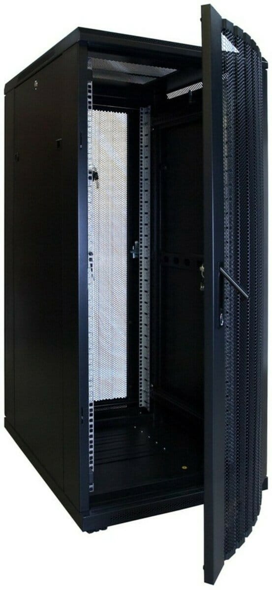 DSIT 27U serverkast met geperforeerde deur 600x800x1400mm (BxDxH) - serverbehuizing - serverrack - 19 inch
