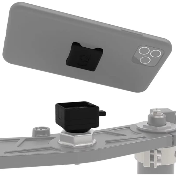 Motor smartphone-ondersteuning voor hoofd en handgreep Oxford Cliqr