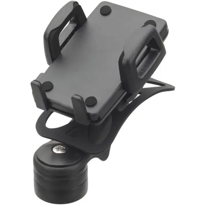 Ergotec telefoonhouder fiets - A-head montage - Zwart